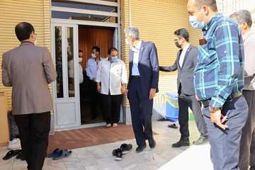 سفر یک روزه رئیس دانشگاه علوم پزشکی استان سمنان به شهرستان دامغان 
